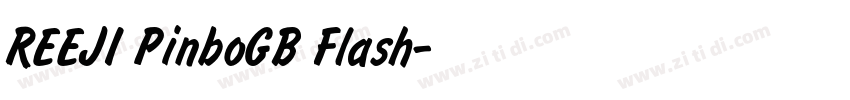 REEJI PinboGB Flash字体转换